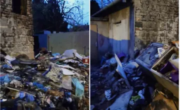 VIDEO: Kto má odpratať nebezpečný, zhorený odpad pri Galvaniho ulici? Pozemok vlastní mesto, no spravuje ho Ružinov