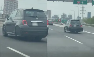 VIDEO: Vyzerá ako auto, jazdí ako trojkolka. Vodiči v Bratislave s prekvapením sledovali, čo to vedľa nich jazdí