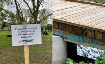 FOTO: Park v Stupave otvorili, o deň ho už našli zničený... Župan Droba tvrdo kritizuje správanie návštevníkov