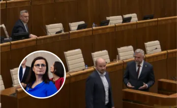 VIDEO: Ďalšia dráma v parlamente. Danko vykázal Mesterovú z PS, padali obvinenia z totality aj koordinovaného útoku