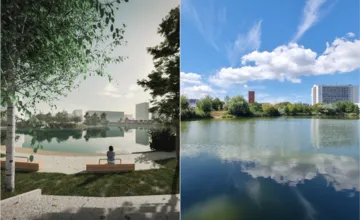 FOTO: Ružinovský Rohlík prejde výraznou zmenou. Jazero dostane krásny park