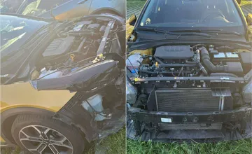 FOTO: Auto rozobrali na súčiastky priamo pod oknami petržalských panelákov. Obyvatelia hovoria o autičkárskom gangu