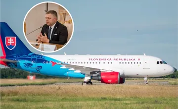 FOTO: Premiér Fico odletel na oslavy konca druhej svetovej vojny do Ruska. Aku trasu zvolil?