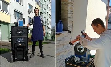 Unikátny nápad s brúsením nožov vo Vrakuni už funguje aj v realite. Rudo za vami ochotne vycestuje až domov