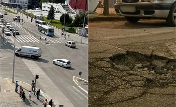 Bratislavčania vybrali najhoršie cesty a križovatky v meste. Objavili priecestie smrti či otrasne nastavené semafory 