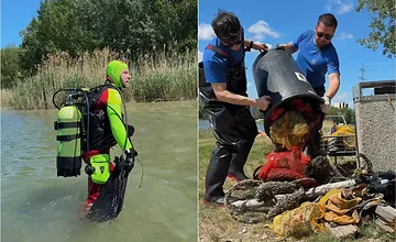 VIDEO: Petržalčania odstránili z Draždiaku pol tony odpadu. Neuveríte, čo všetko tam ľudia nahádzali