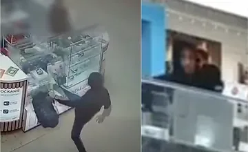 VIDEO: Muž rozkopal vitríny predajne s mobilmi v Bratislave, polícia pátra po jeho totožnosti