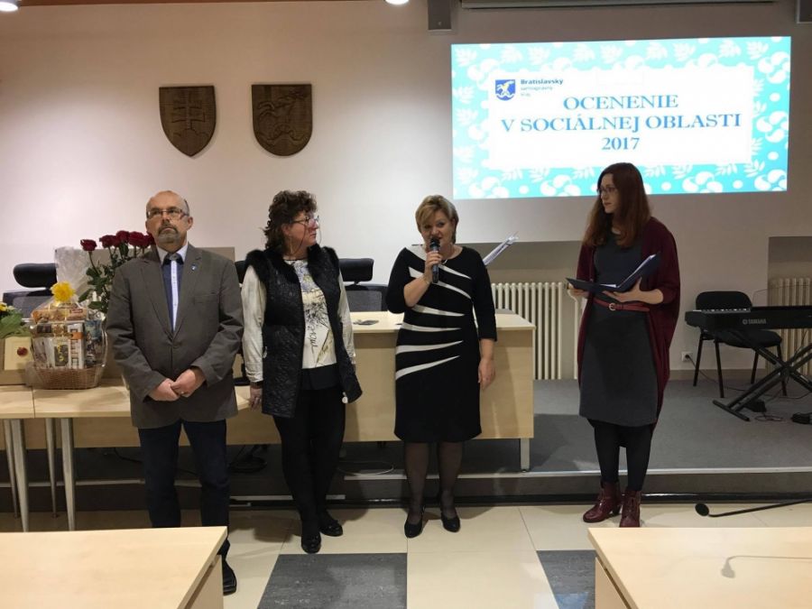 Bratislavská župa udelila Ocenenia v sociálnej oblasti za rok 2017, foto 3