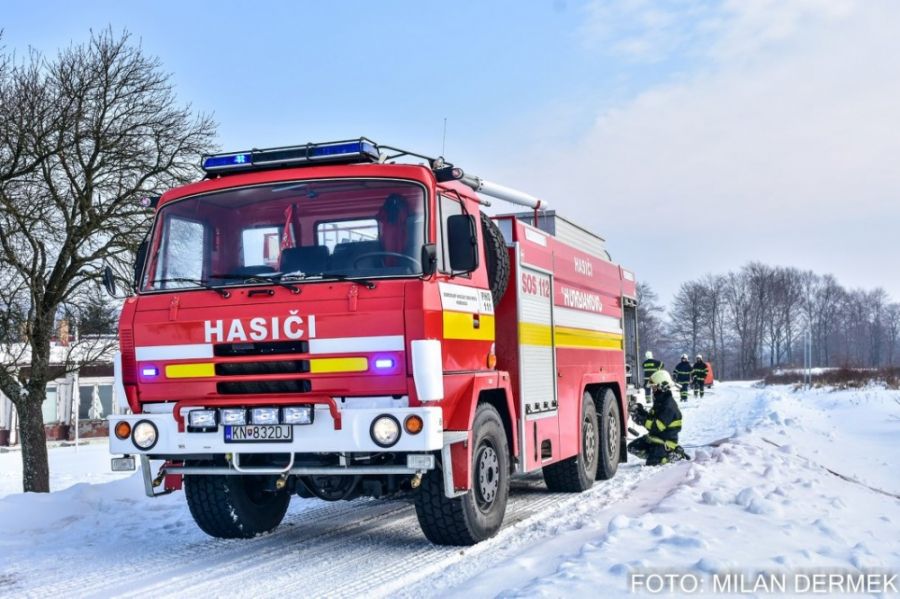 Na odbornom výcviku dobrovoľných hasičov v Lešti sa zúčastnili aj členovia DHZ z Rusoviec a Ružinova, foto 2