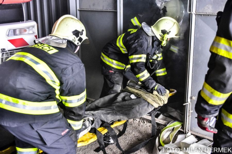 Na odbornom výcviku dobrovoľných hasičov v Lešti sa zúčastnili aj členovia DHZ z Rusoviec a Ružinova, foto 7