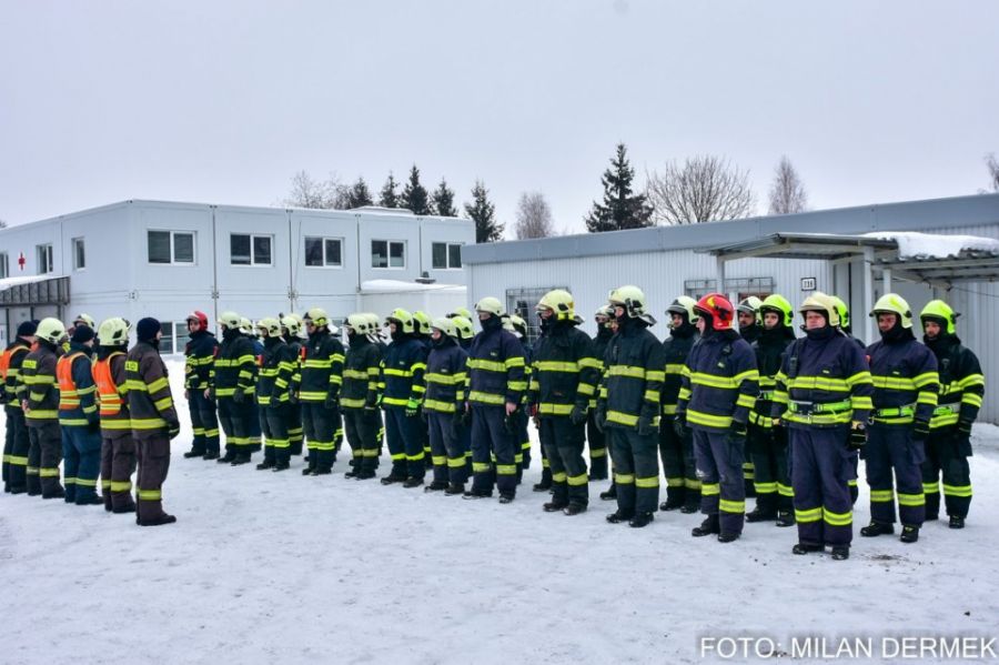 Na odbornom výcviku dobrovoľných hasičov v Lešti sa zúčastnili aj členovia DHZ z Rusoviec a Ružinova, foto 11