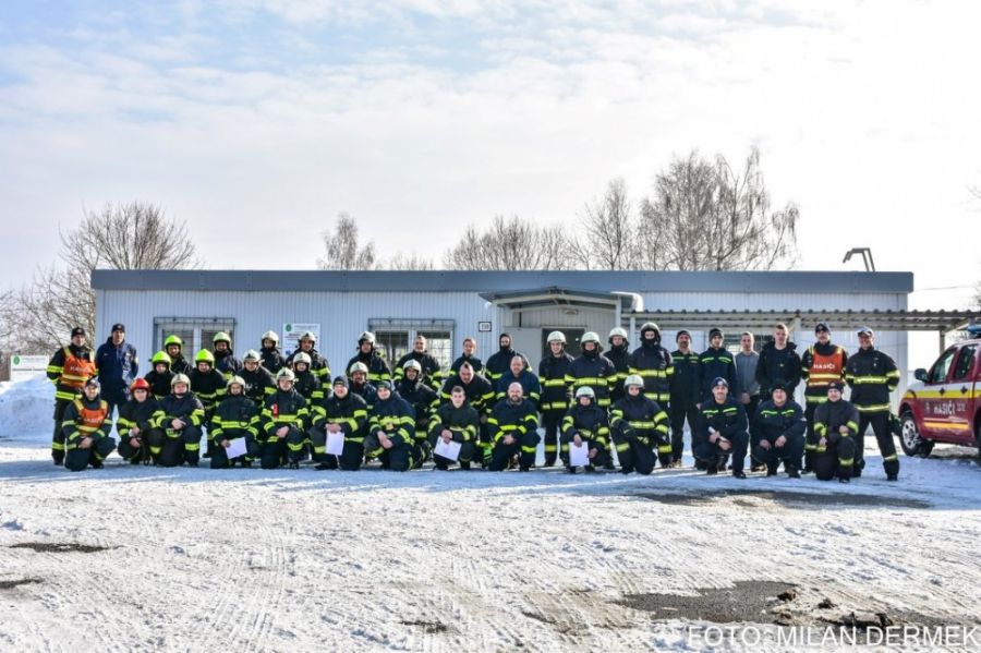 Na odbornom výcviku dobrovoľných hasičov v Lešti sa zúčastnili aj členovia DHZ z Rusoviec a Ružinova, foto 13