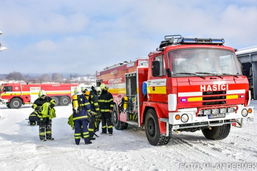 Na odbornom výcviku dobrovoľných hasičov v Lešti sa zúčastnili aj členovia DHZ z Rusoviec a Ružinova, foto 16