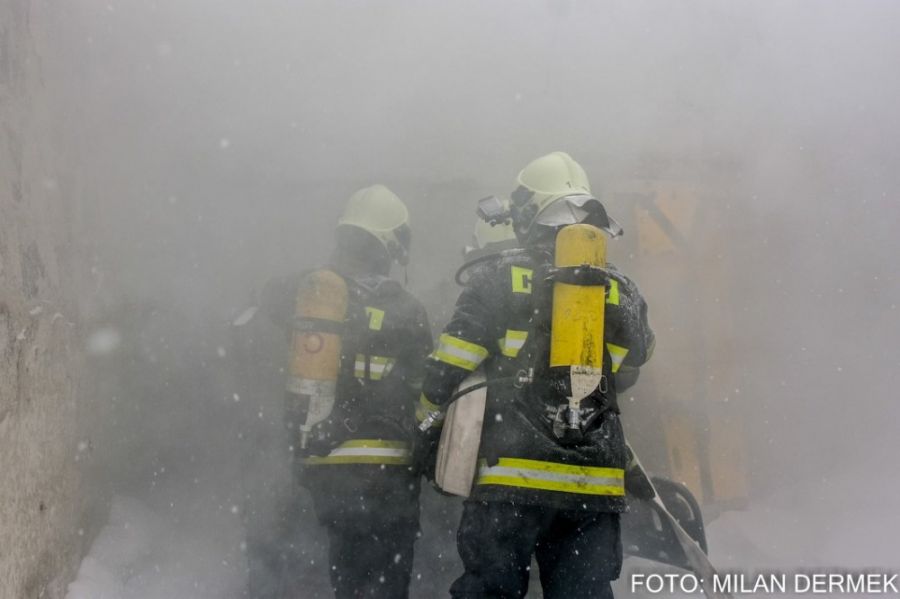 Na odbornom výcviku dobrovoľných hasičov v Lešti sa zúčastnili aj členovia DHZ z Rusoviec a Ružinova, foto 21