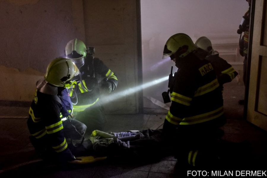 Na odbornom výcviku dobrovoľných hasičov v Lešti sa zúčastnili aj členovia DHZ z Rusoviec a Ružinova, foto 36