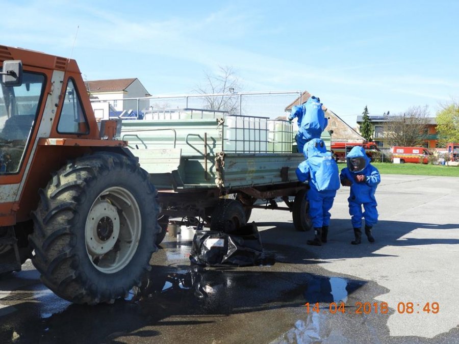 Bratislavskí hasiči si overili a doplnili zručnosti na medzinárodnom cvičení so škodlivými látkami, foto 21
