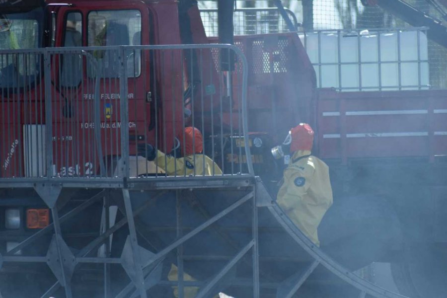 Bratislavskí hasiči si overili a doplnili zručnosti na medzinárodnom cvičení so škodlivými látkami, foto 23