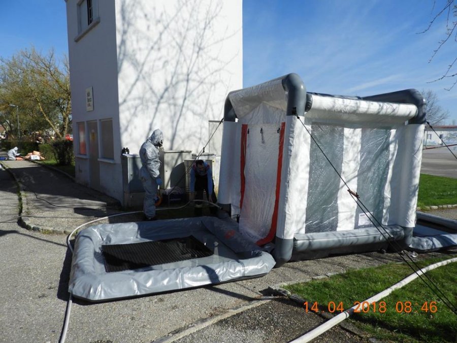 Bratislavskí hasiči si overili a doplnili zručnosti na medzinárodnom cvičení so škodlivými látkami, foto 28