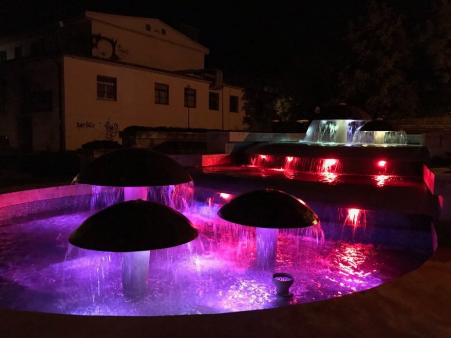 bratislavvské fontány sa dočkali rekonštrukcie, niektoré už majú aj nové osvetlenie, foto 1