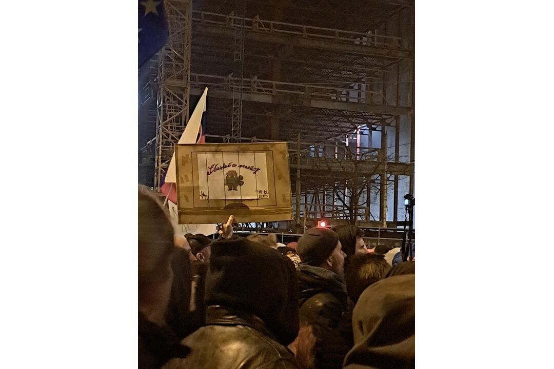 FOTO: Na opozičný protest v Bratislave prišiel opäť rekordný počet ľudí, foto 11