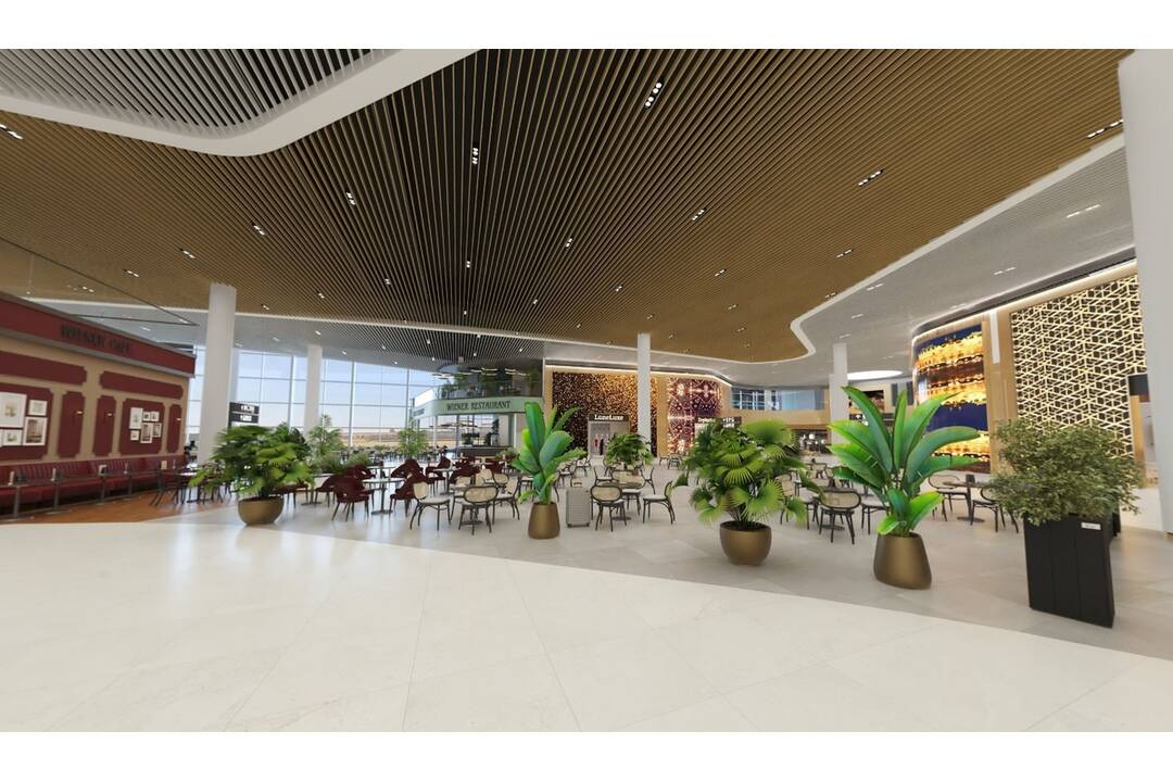 FOTO: Viedenské letisko sa rozšíri o nový a moderný terminál, foto 1