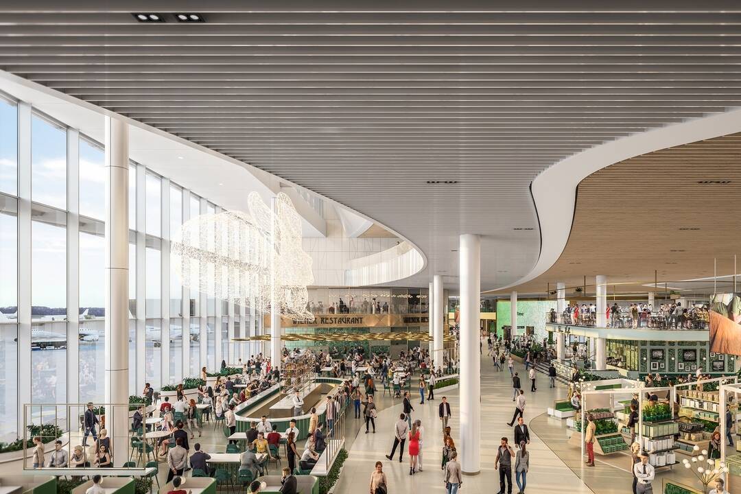 FOTO: Viedenské letisko sa rozšíri o nový a moderný terminál, foto 3