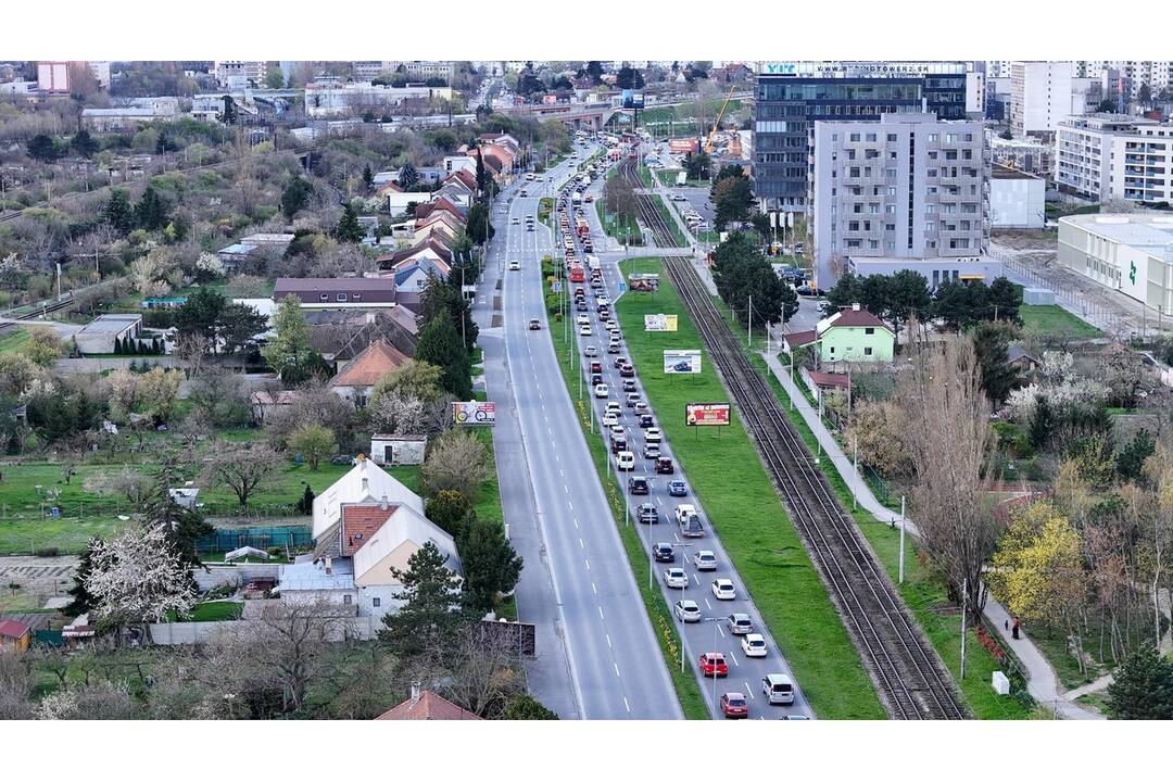 FOTO: Rekonštrukcia Račianskej ulice, foto 1