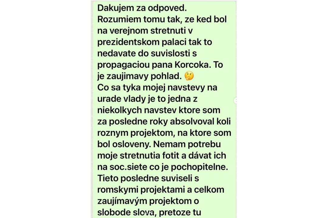 FOTO: Komunikácia medzi Rytmusom a novinárom portálu Aktuality, foto 3