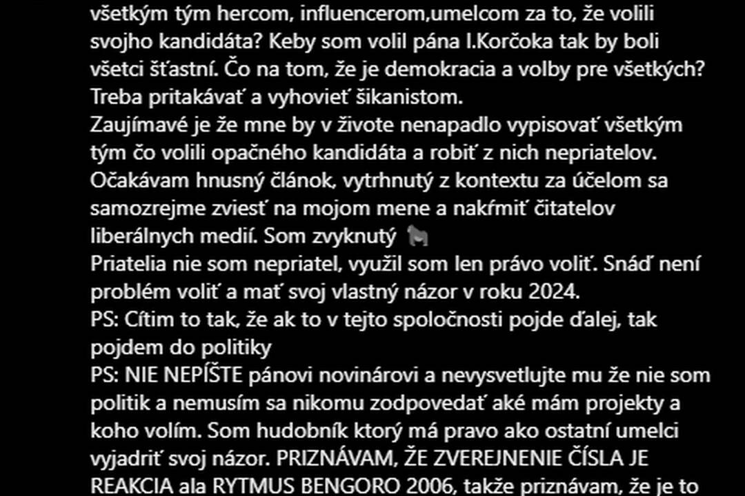 FOTO: Komunikácia medzi Rytmusom a novinárom portálu Aktuality, foto 1