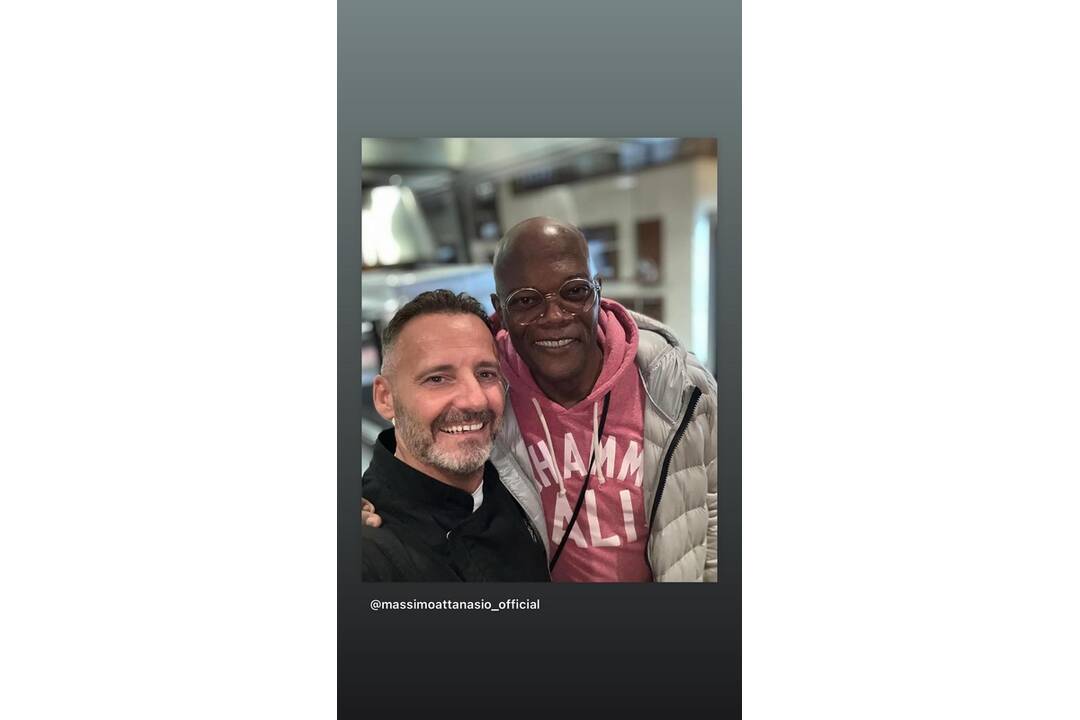 FOTO: Samuel L. Jackson na večeri v Bratislave, foto 1