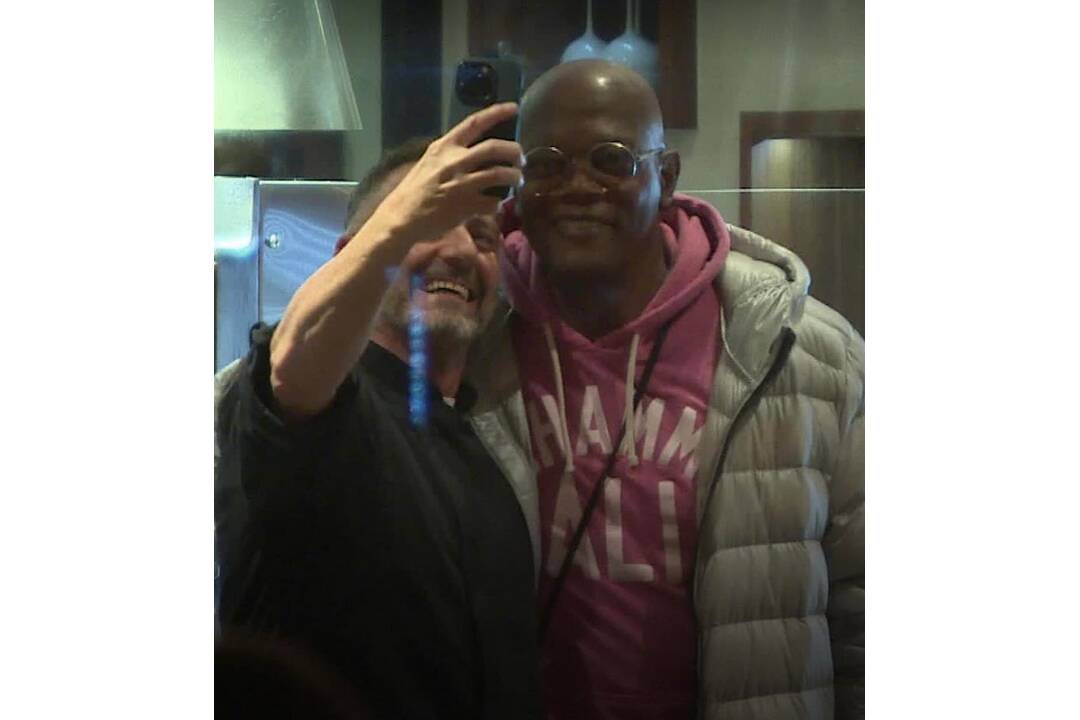 FOTO: Samuel L. Jackson na večeri v Bratislave, foto 3