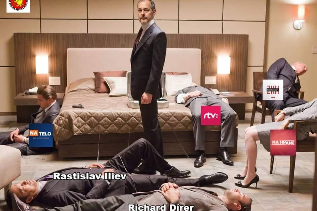 FOTO: Satirické stránky reagujú na vzburu zamestnancov TV Markíza, foto 7