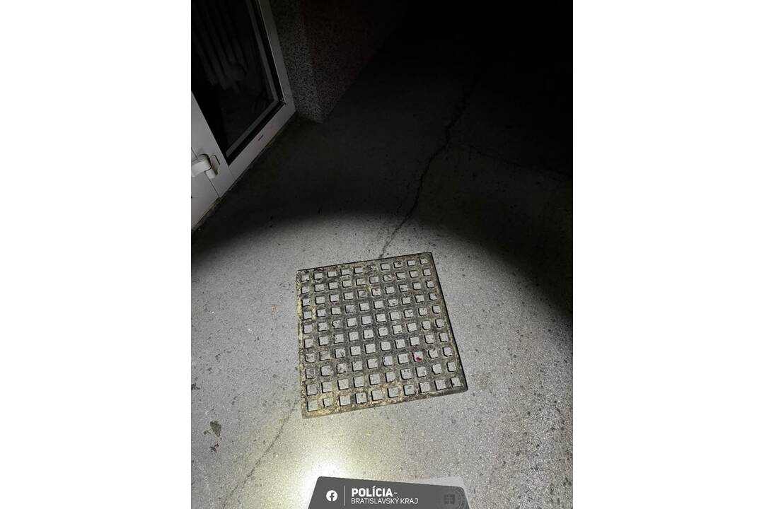 FOTO: Na Fedinovej ulici rozbil nadrogovaný muž dvere kanálovým poklopom, foto 2