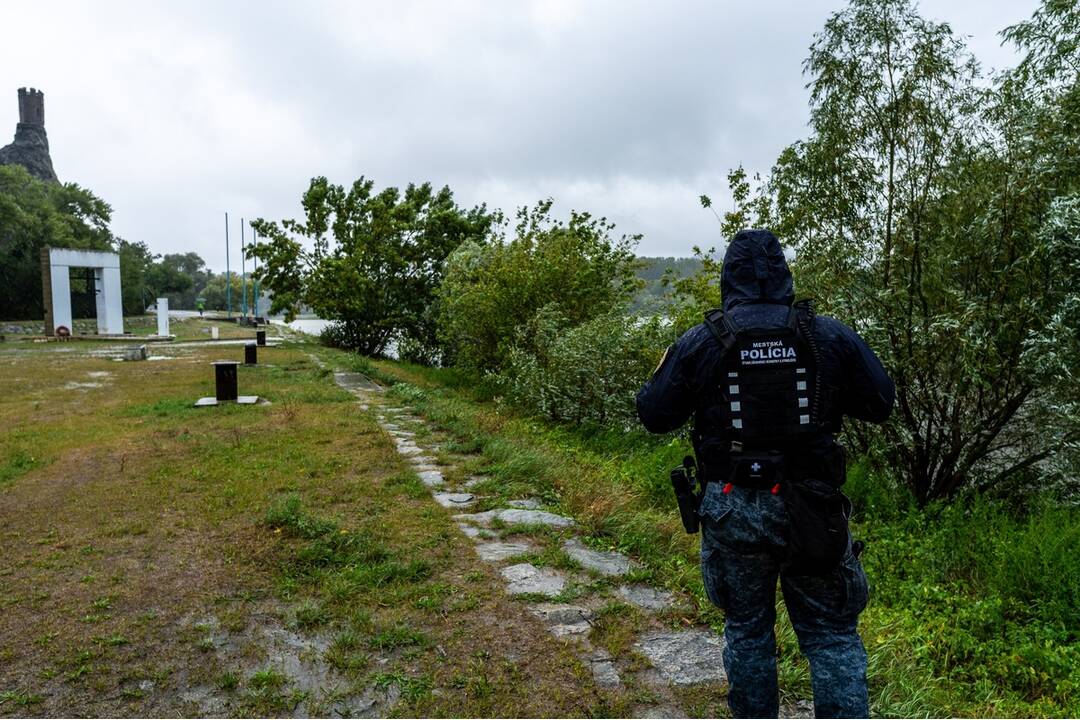 FOTO: V Bratislave v piatok vyčíňal silný vietor, foto 10