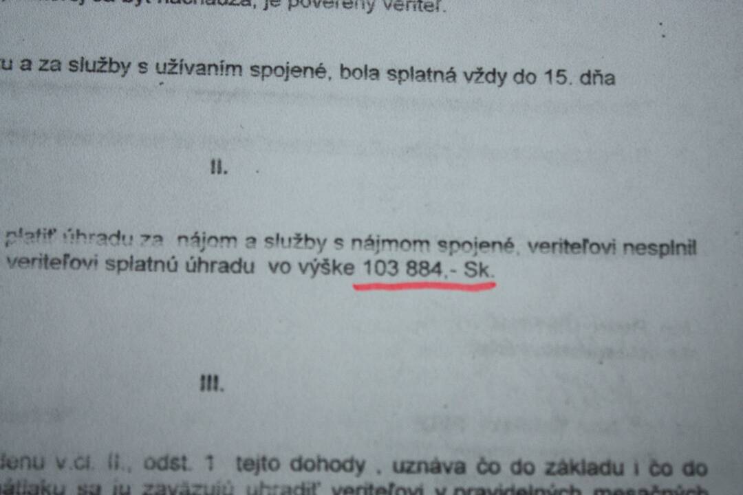 FOTO: Pán Farkaš býva na Obchodnej už 40 rokov. Pre zlý variabilný symbol ho chce samospráva vysťahovať, foto 7