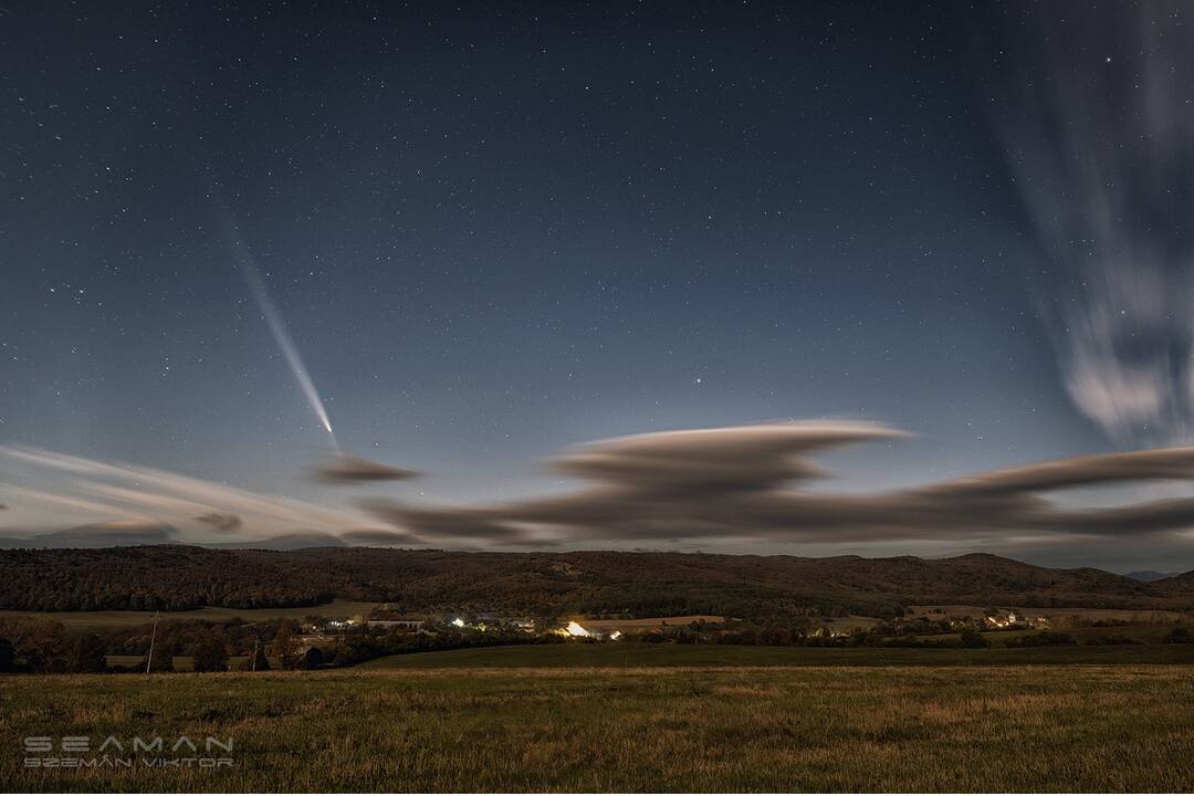 FOTO: Únikátna kométa nad Slovenskom, foto 2