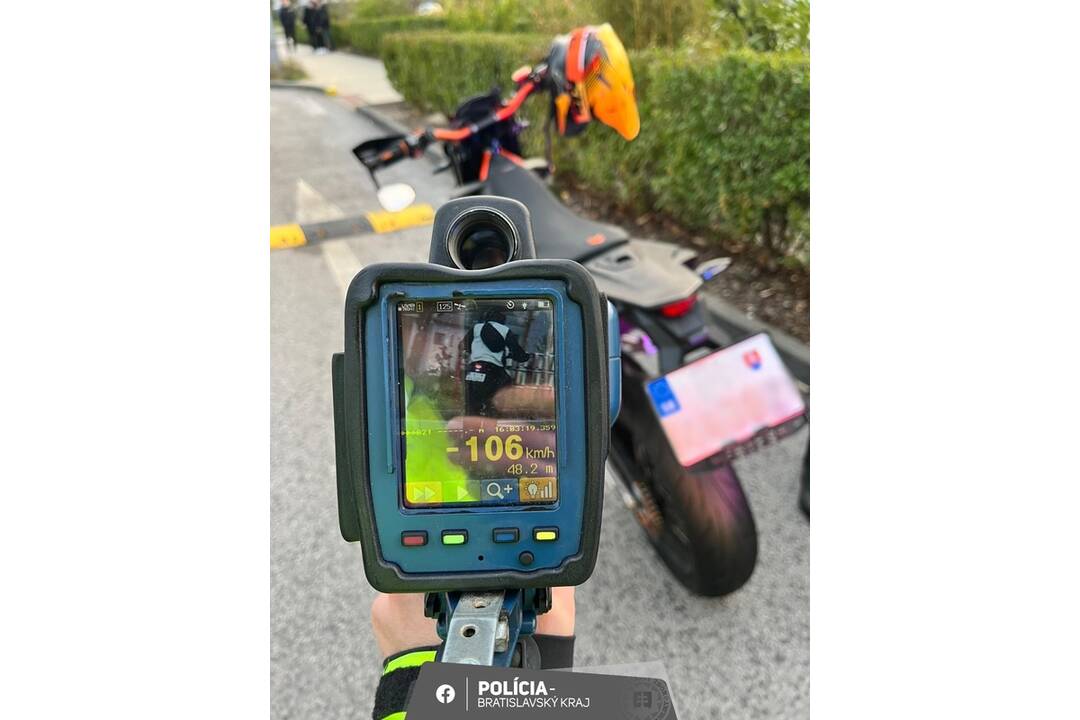 FOTO: Halloweenska jazda v Bratislave pod dohľadom polície, foto 1