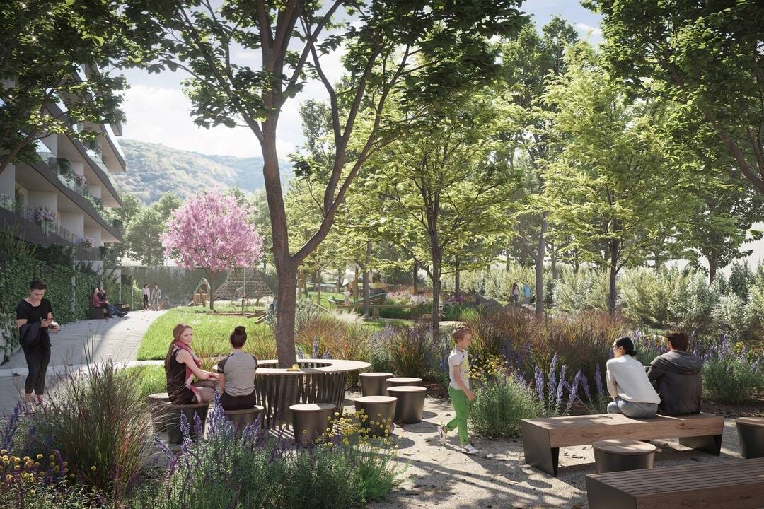 FOTO: Pri Lidli v Devínskej Novej Vsi vzniká nový bytový komplex Stockerka, foto 4