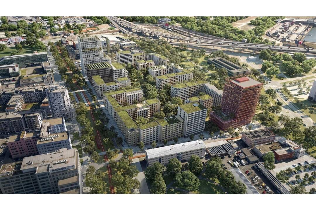 FOTO: Z industriálu do centra. Mlynské Nivy ožijú novou výstavbou, foto 5