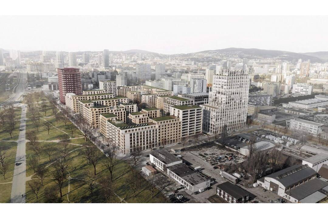 FOTO: Z industriálu do centra. Mlynské Nivy ožijú novou výstavbou, foto 6