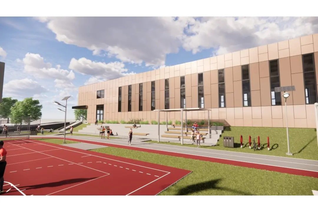 FOTO: Na Pionierskej ulici v Novom Meste postavia novú športovú halu, foto 1