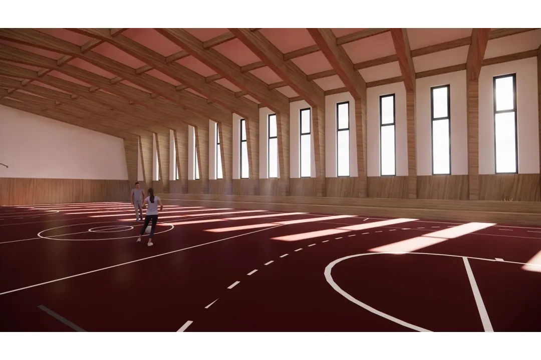 FOTO: Na Pionierskej ulici v Novom Meste postavia novú športovú halu, foto 2