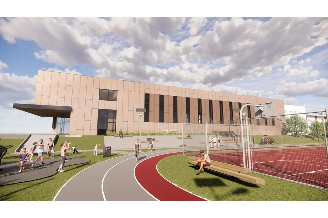 FOTO: Na Pionierskej ulici v Novom Meste postavia novú športovú halu, foto 3