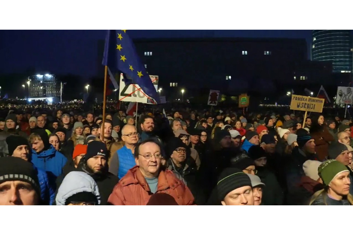 FOTO: Protest v Bratislave, foto 5
