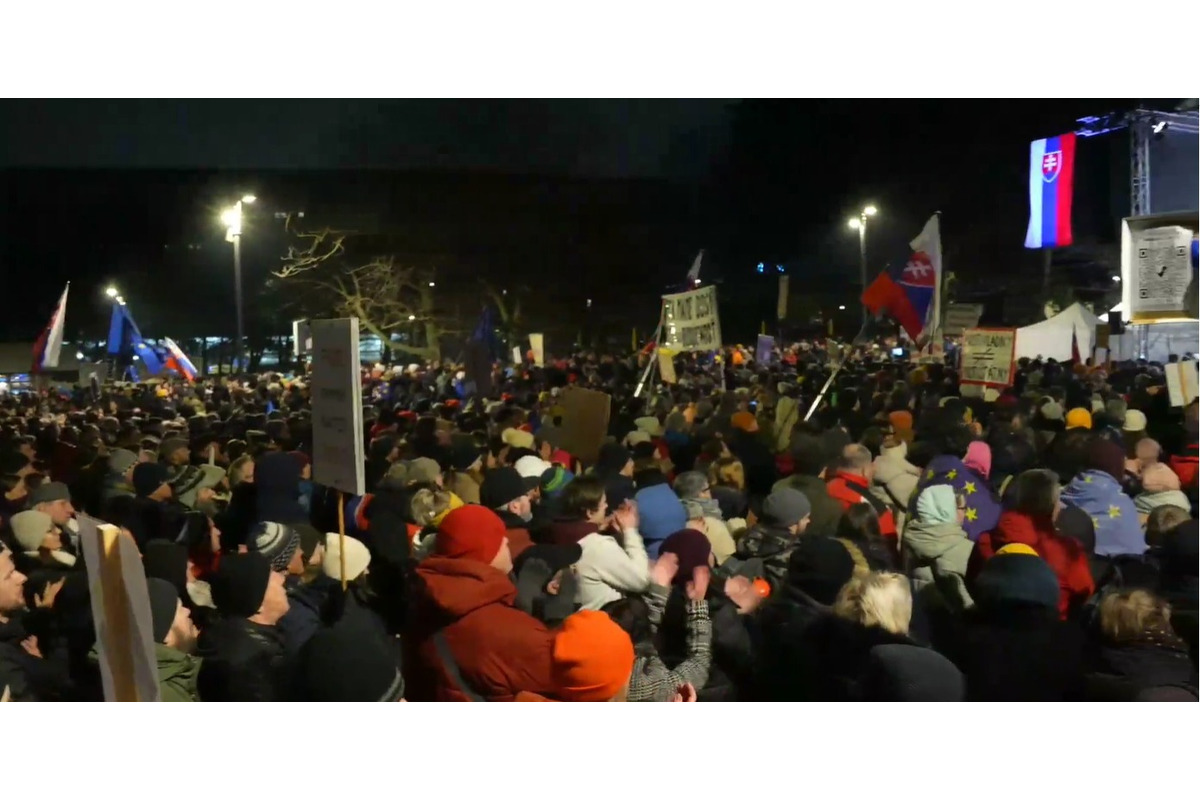 FOTO: Protest v Bratislave, foto 6