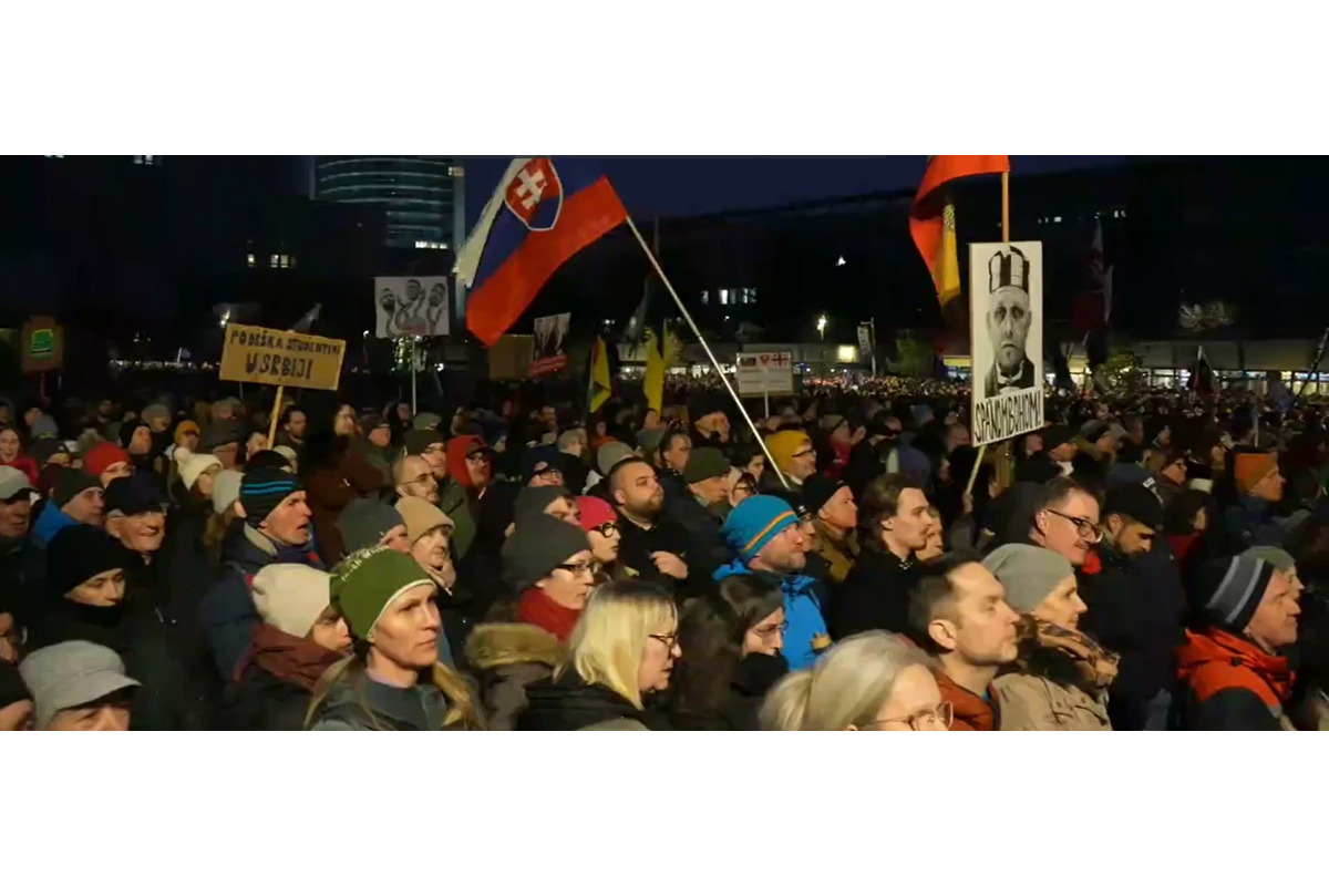 FOTO: Protest v Bratislave, foto 7