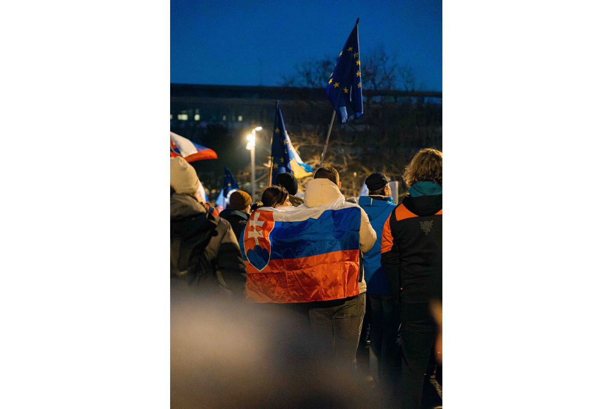 FOTO: Protest v Bratislave, foto 14