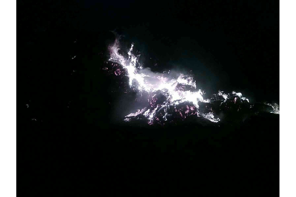 FOTO: Požiar v obci pri Malackách, foto 2