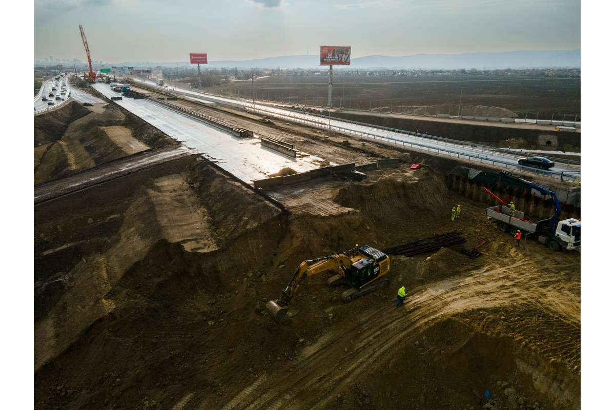 FOTO: Križovatka diaľnic D1 a D4 z vtáčej perspektívy, foto 5