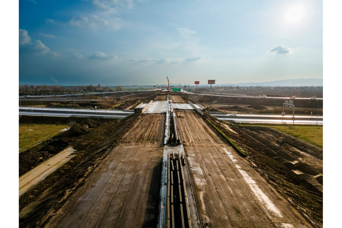 FOTO: Križovatka diaľnic D1 a D4 z vtáčej perspektívy, foto 6